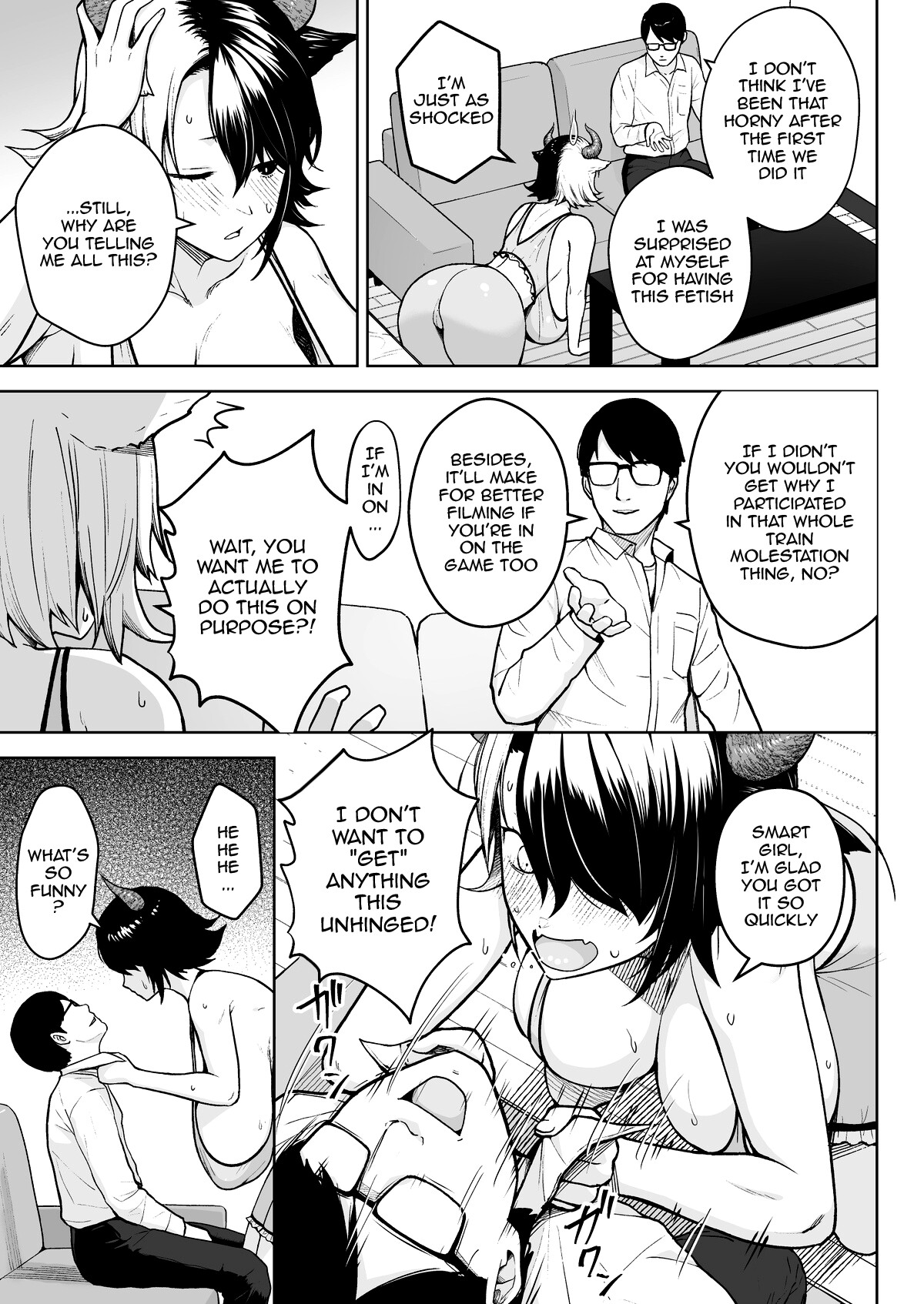 Hentai Manga Comic-It's Your Fault for Having Such Big Boobs, Ma'am! 6 Plus-Read-36